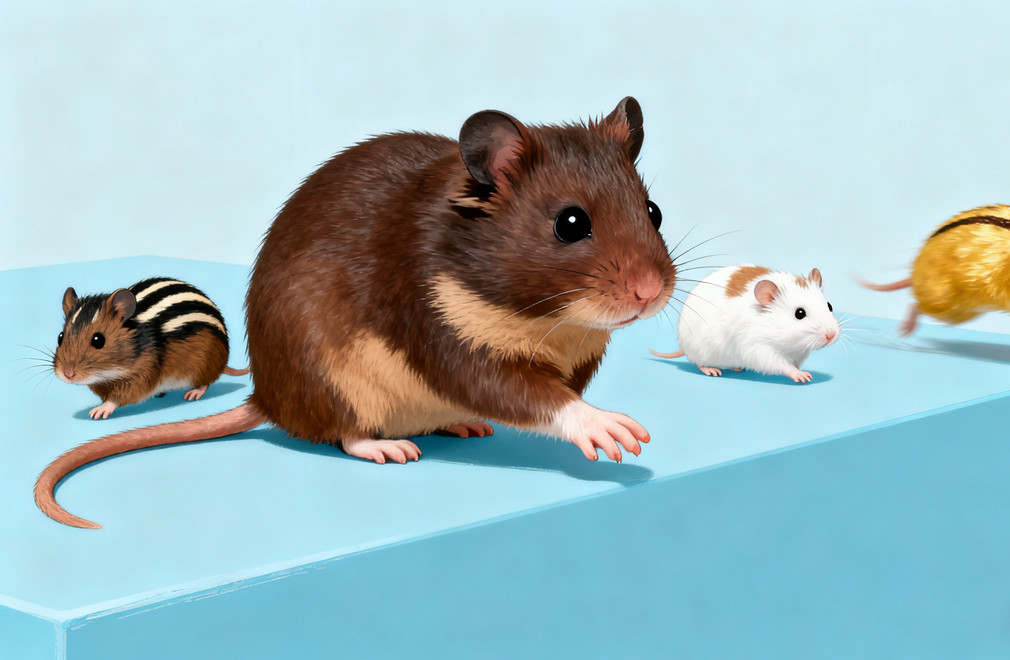 仓鼠品种,叙利亚仓鼠,侏儒仓鼠,三线仓鼠