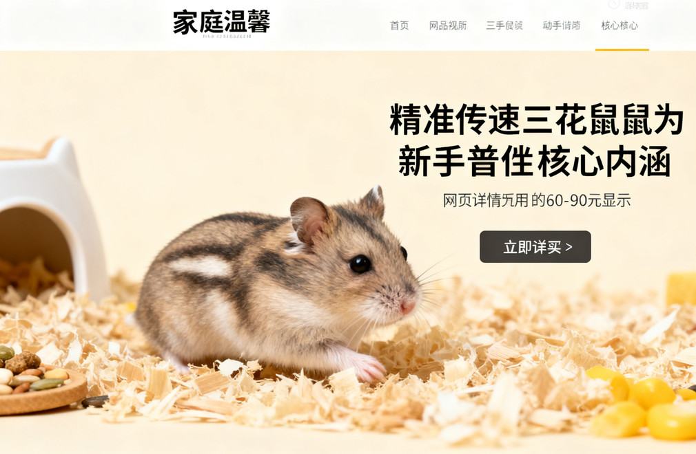侏儒仓鼠品种详解:三线仓鼠为什么是新手首选? 侏儒仓鼠,三线仓鼠,新手首选,仓鼠品种