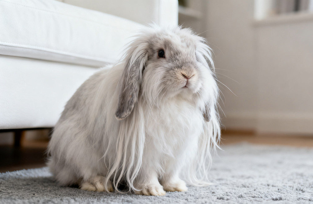 猫猫兔(安哥拉兔)的毛发有多长?打理是门技术活 猫猫兔,安哥拉兔,毛发长度,毛发打理