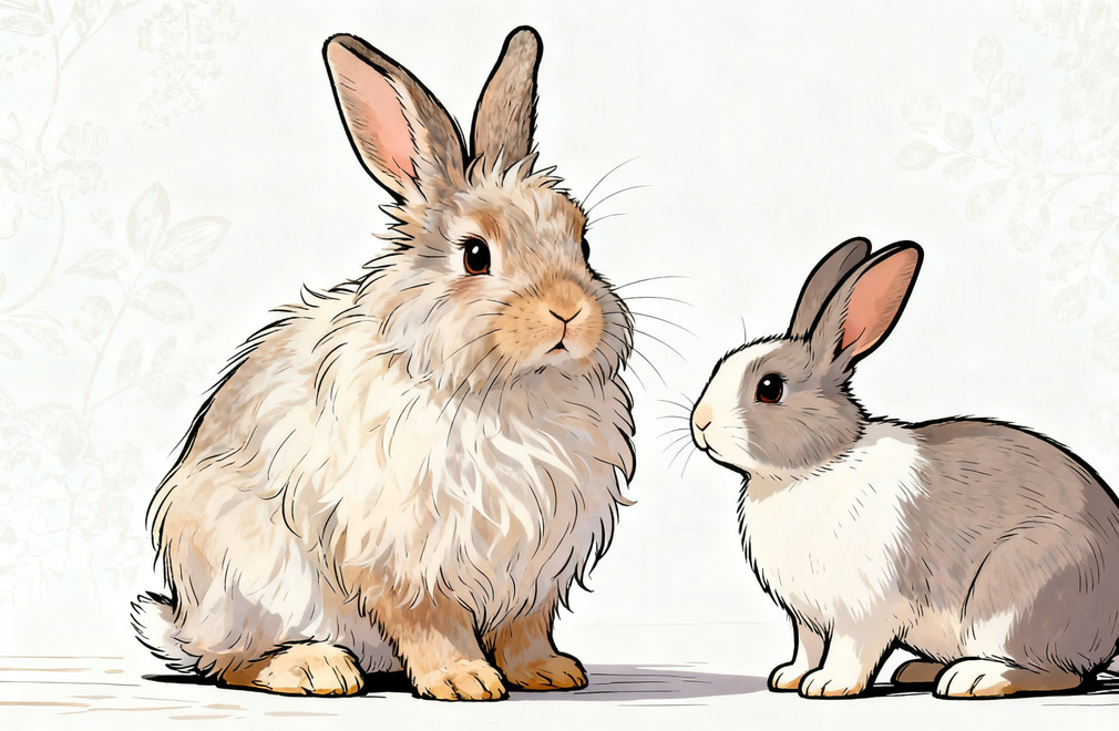宠物兔,长毛兔,短毛兔,选购指南