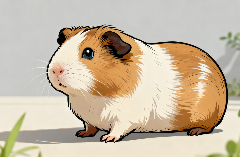 荷兰猪挑选,健康荷兰猪,荷兰猪选购,宠物荷兰猪