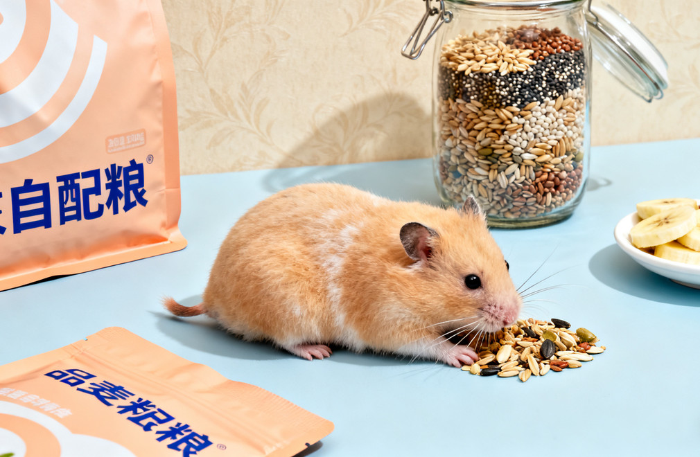 仓鼠配粮,品牌粮,自配粮,辅食搭配
