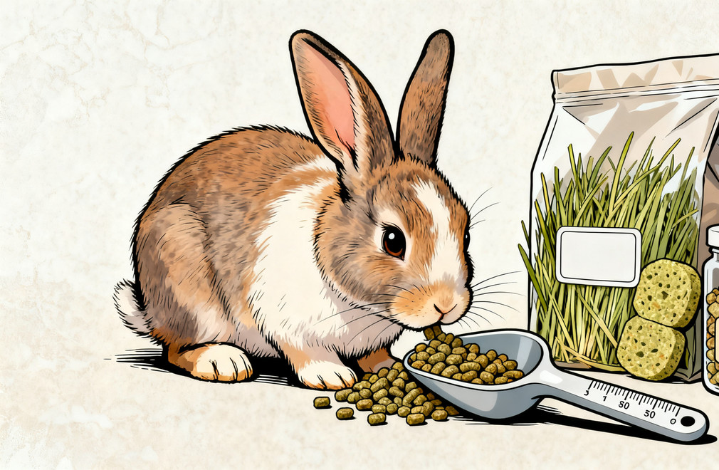 兔粮怎么选?如何控制喂食量? 兔粮选购,喂食量控制