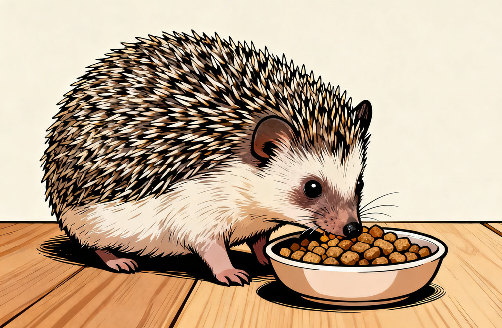 刺猬,猫粮,刺猬粮,饮食