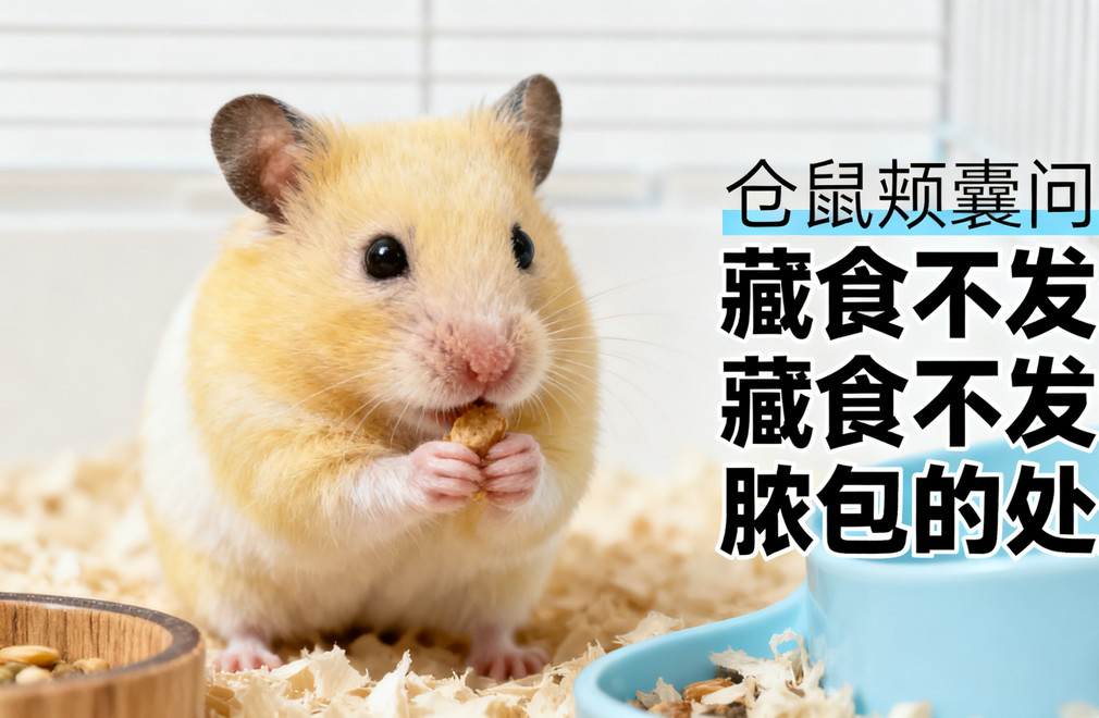 仓鼠颊囊,藏食,发炎,脓包处置