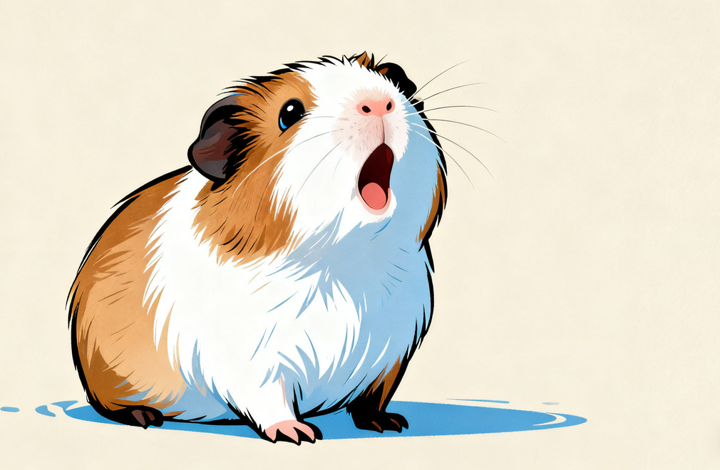 荷兰猪,叫,原因,触摸反应