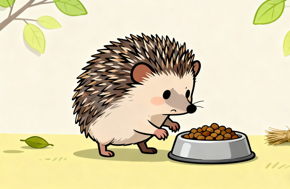 刺猬,猫粮,喂食问题
