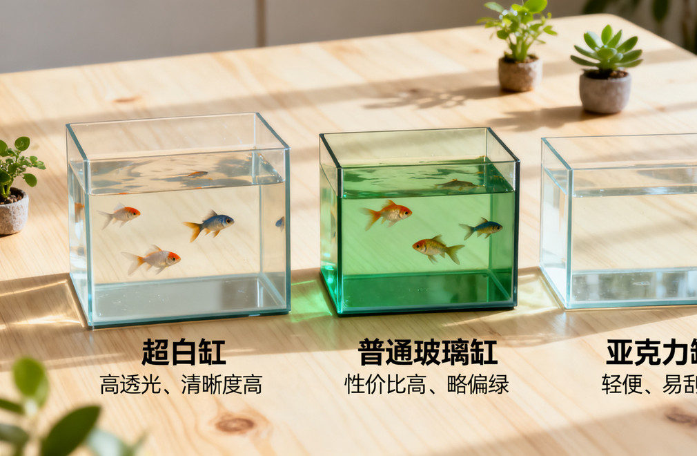 超白缸、普通玻璃缸、亚克力缸优缺点大比拼 超白缸,普通玻璃缸,亚克力缸,优缺点对比