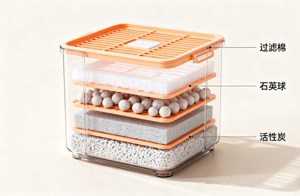 过滤器滤材,摆放顺序,滤材选择