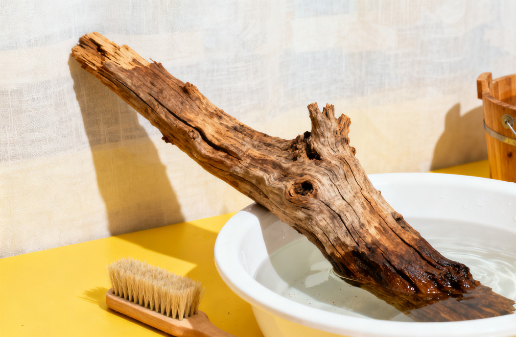 沉木选择和处理:如何避免黄水? 沉木选择,沉木处理,黄水避免