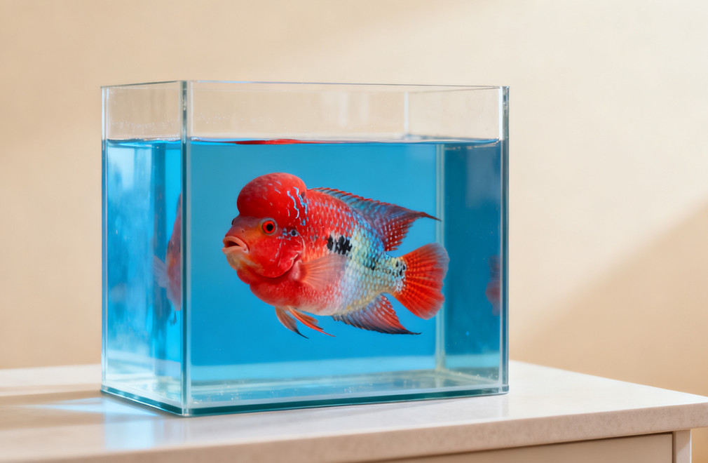 罗汉鱼饲养,单缸饲养,罗汉鱼,观赏鱼饲养