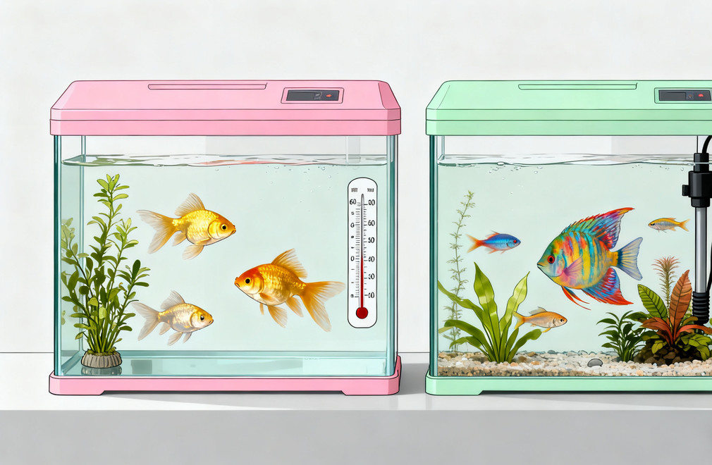 冷水鱼 vs 热带鱼饲养区别 冷水鱼,热带鱼,饲养区别