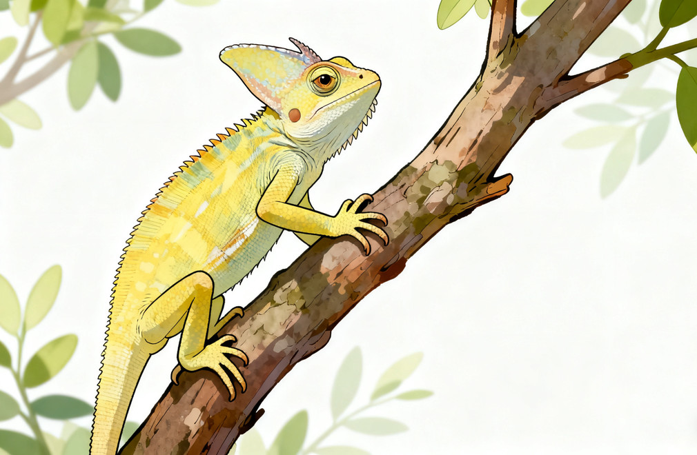 安乐蜥、冠蜥等树栖蜥蜴介绍 安乐蜥,冠蜥,树栖蜥蜴