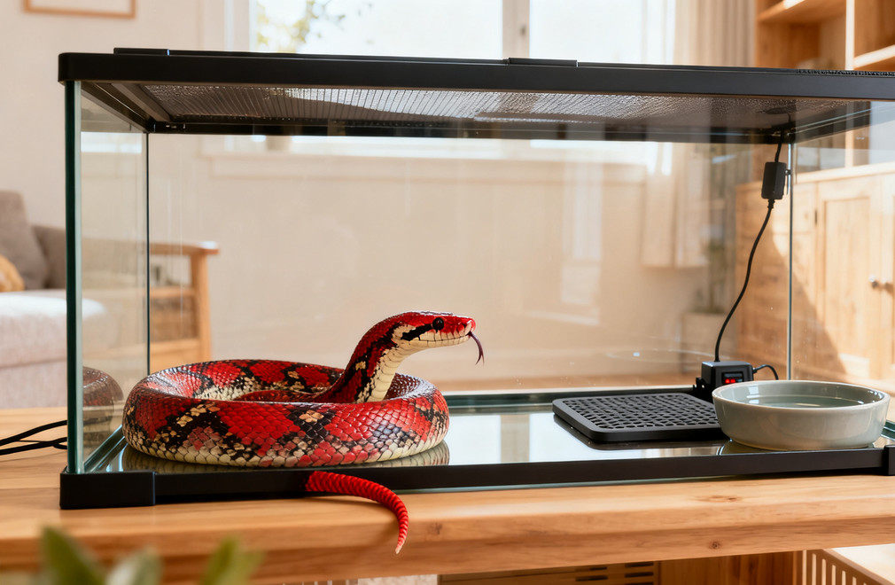 蟒蚺类宠物,红尾蚺,缅甸蟒,大型蛇饲养要求
