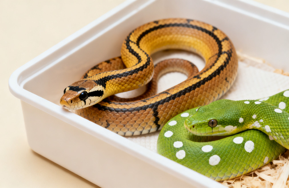 国产宠物蛇,黑眉锦蛇,玉斑锦蛇