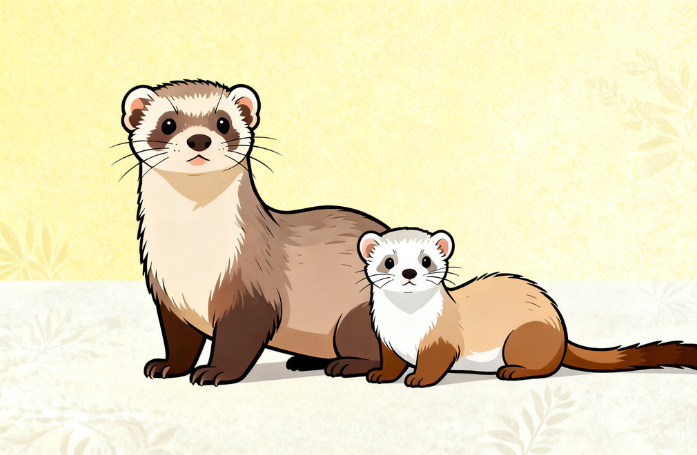 宠物貂品种与毛色 宠物貂,品种,毛色