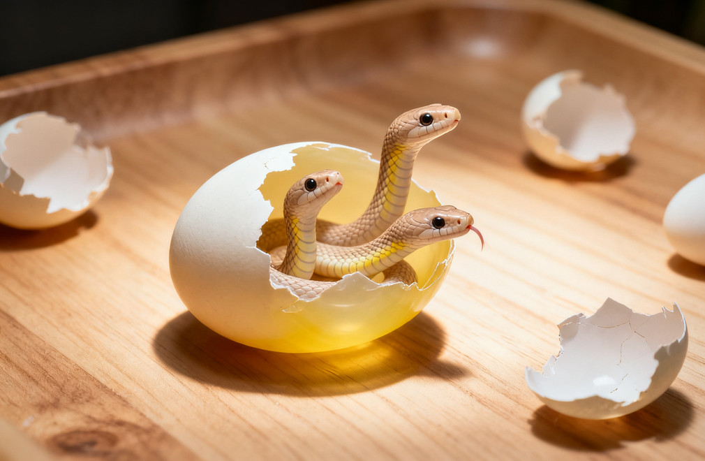 蛇类繁殖:冷却期(Brumnation)刺激、产卵与孵化 蛇类繁殖,冷却期,产卵,孵化