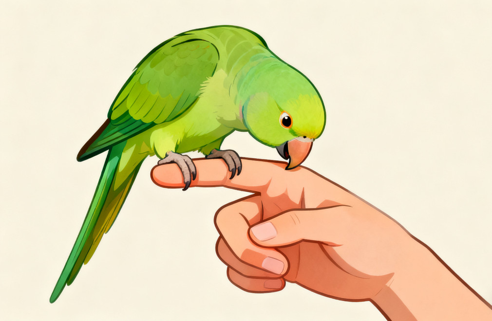 鹦鹉为什么咬人?是玩耍还是攻击? 鹦鹉咬人,鹦鹉行为,玩耍攻击,鹦鹉互动