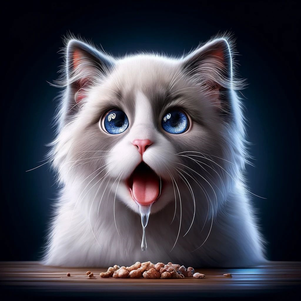 猫吐猫粮是怎么回事 猫, 吐, 猫粮, 怎么回事